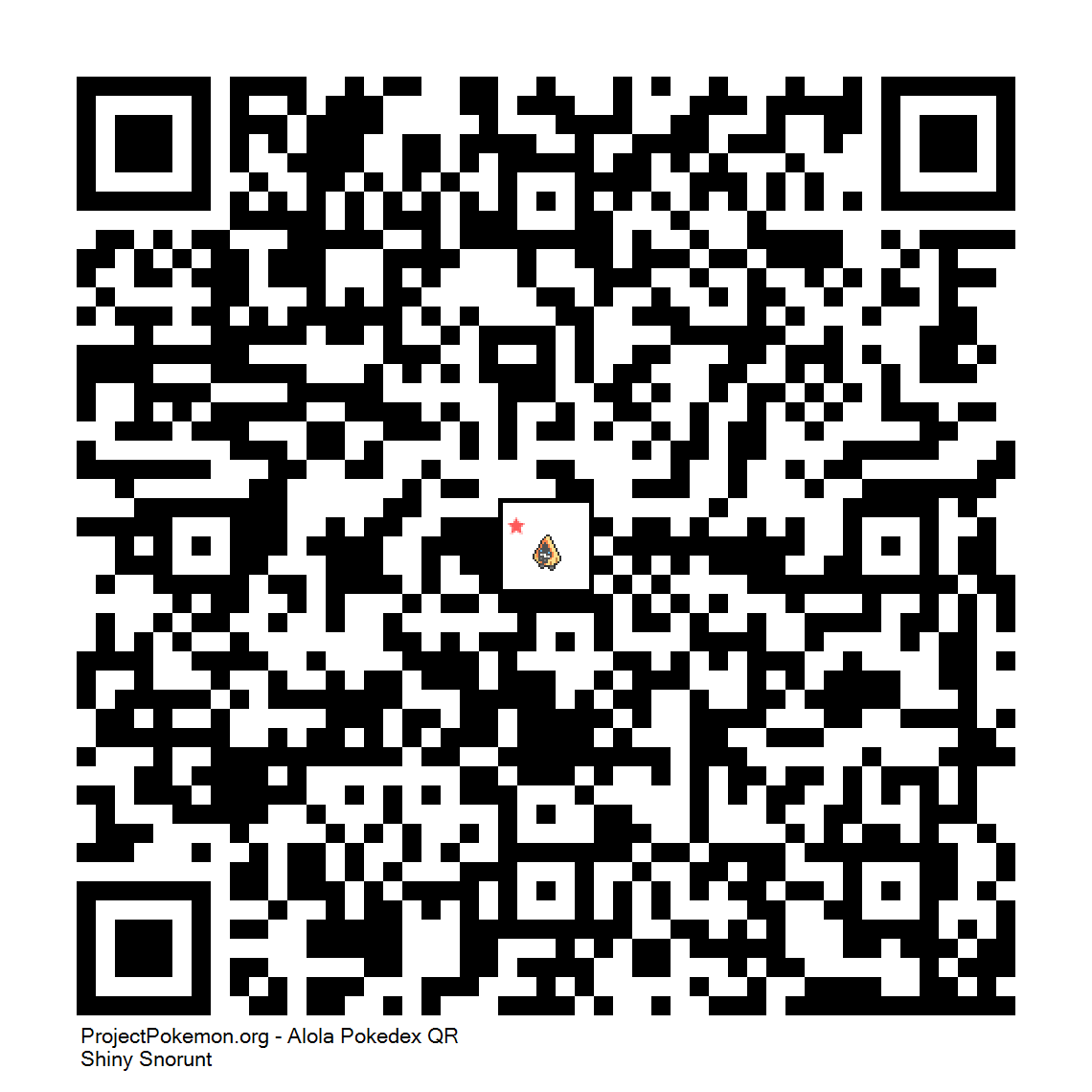 Cdigo QR de Snorunt variocolor